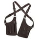thumbnail image 2 of Bolso bandolera tipo cartera con correas ajustables para hombro y elegante bolso para teléfono móvil Marrón, 2 of 8