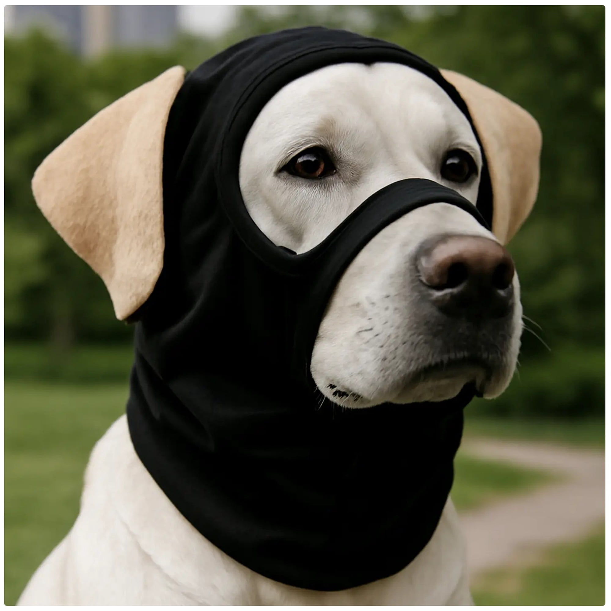 New Dog Face Mask Headgear Headwear Decoration Multiple Sizes To Choose From Leisure Minimalist Warm Pet Supplies