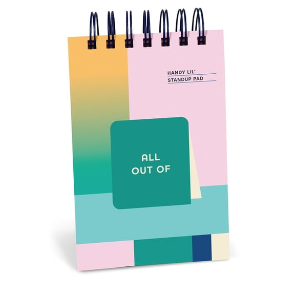 All Out of Handy Lil' Standup Pad, (Hardcover)