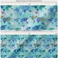 thumbnail image 2 of Soimoi Green Cotton Cambric Fabric Direction Compass & World Map Print Fabric by the Yard 56 Inch Wide, 2 of 7