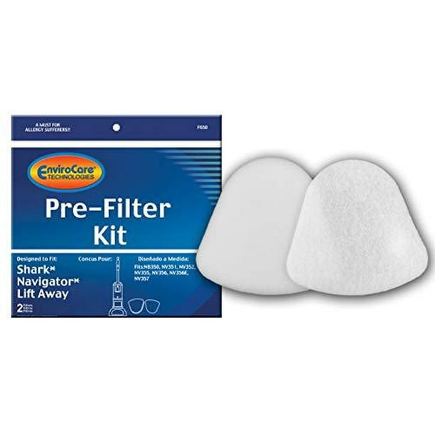 EnviroCare Replacement Vacuum Filters for Shark Navigator LiftAway NV350, NV351