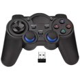 thumbnail image 1 of Manette de Jeu Sans Fil USB Manette pour PC/ordinateur Portable (Windows XP/7/8/10) et PS3 et Android et Steam - [Noir] (Noir), 1 of 5