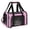 Pink, variant on Cat, Dog Carrier for Small Medium Cats Puppies up to 15 Lbs, TSA Airline Approved Carrier Soft Sided, Collapsible Travel Puppy Carrier - Grey