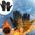 thumbnail image 1 of Guantes Deportivos de Invierno para Montar a Caballo, Resistentes Al Viento, Cálidos y Antideslizantes | Compatibles con Pantallas Táctiles | Aislamiento Térmico | Ideales para Hombre | 1 Par, 1 of 7