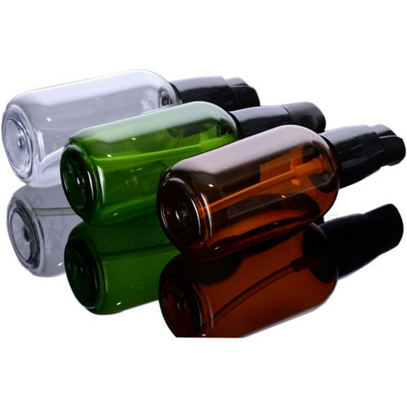 GETAJGHSD 3Pcs Travel Size Toiletries Bottles Packaging Bottle Portable Plastic 11.8X1.4X1.4in