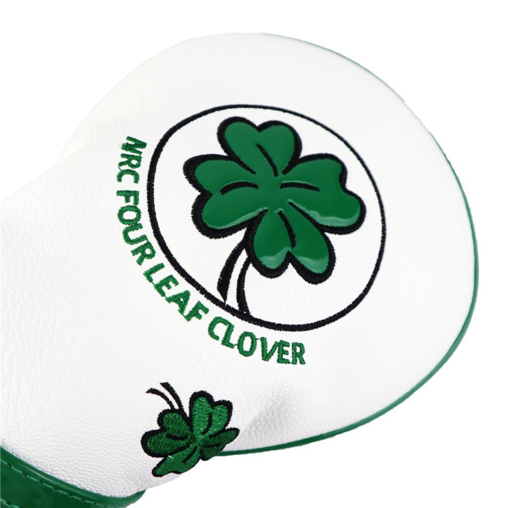 harayaa Golf Club Head Cover Driver Putter Cover for UT Wood Set, Waterproof Golf Club Headcover - White, 8 Pieces
