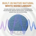 thumbnail image 2 of Under Pillow Sleep Speaker with White Noise & Bluetooth 5.4, Slim Comfort Design for Side Sleepers, 30/60 Minute Auto Shutoff Timer, USB-C Charging By PULMCheerger, 2 of 10