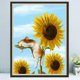thumbnail image 5 of Kit De Pintura 5D Para Adultos Y Niños, Kit Digital De Arte De Girasol Diy Con Accesorios, Bordado De Punto De Cruz, Girasol Con Imagen De Gato Para Decoración De Pared Del Hogar Advancent HA035928-00, 5 of 6