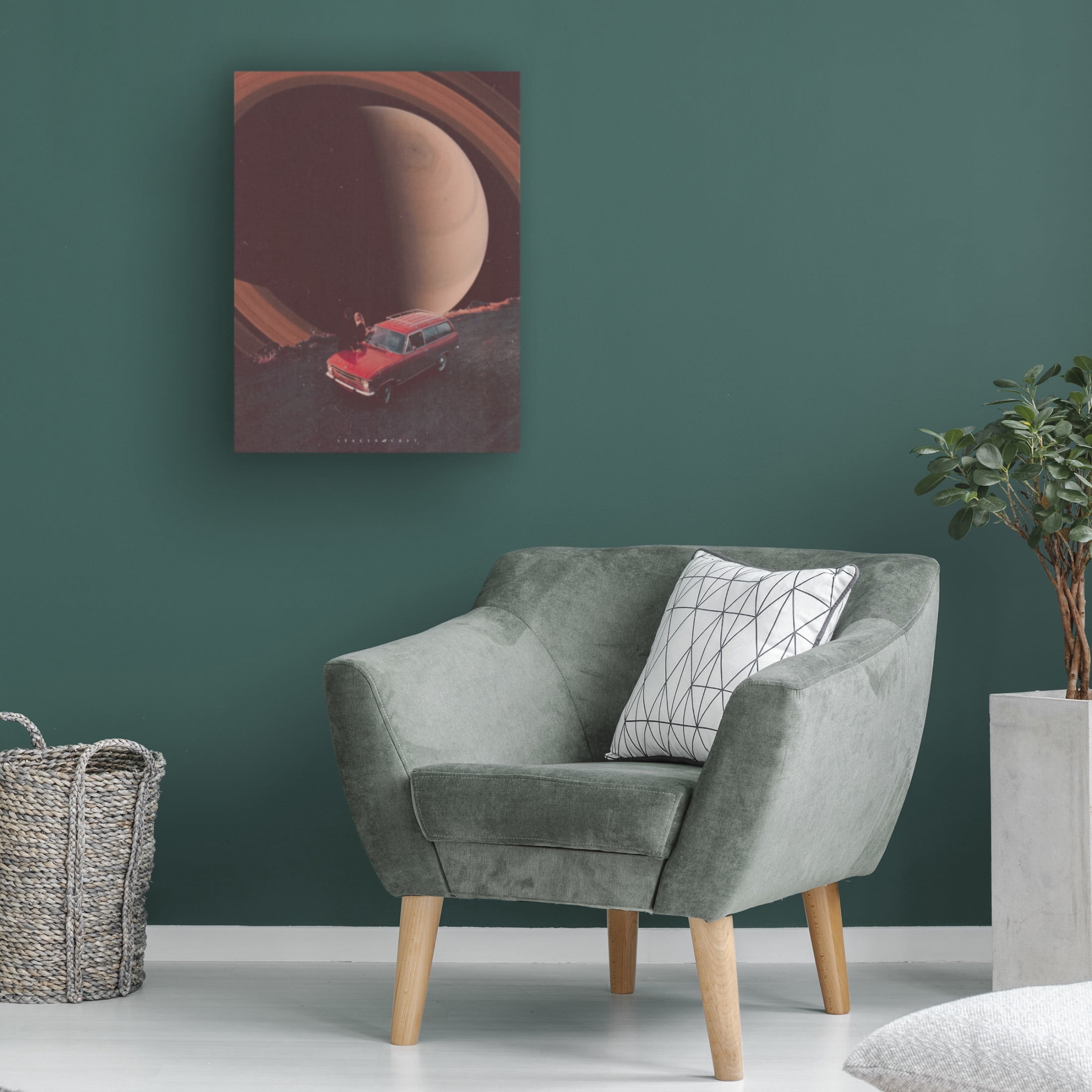 Trademark Fine Art spacerocket art 609 Canvas Wall Art