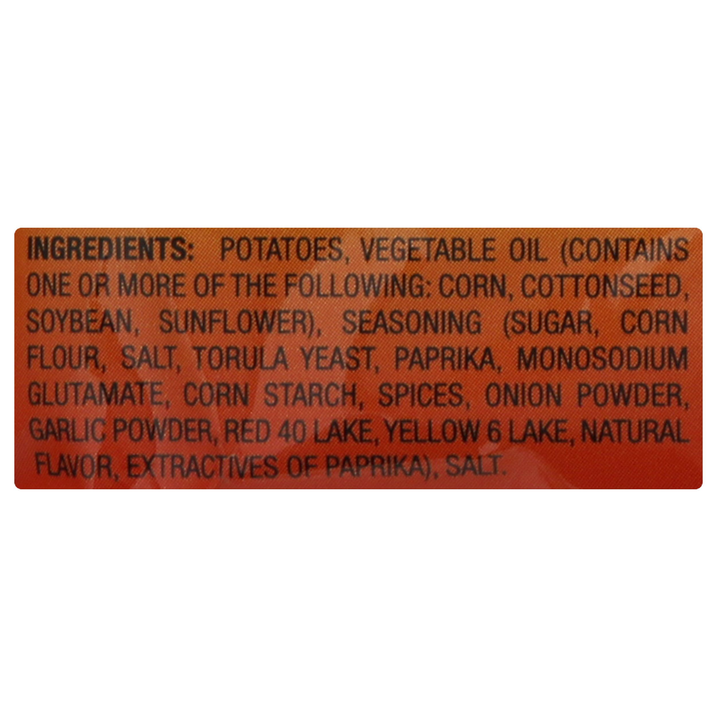Herr's Red Hot Potato Chips 1 oz Bags - Pack of 42