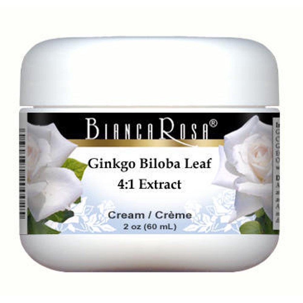 Extra Strength Ginkgo Biloba Leaf 41 Extract Cream (2 oz, Zin 514336