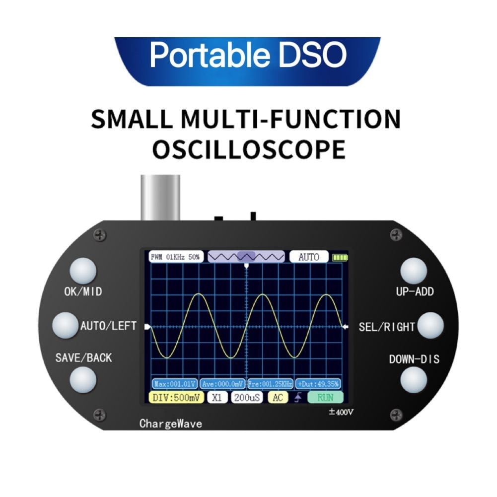 Image of Walmart oscilloscope website