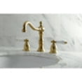 thumbnail image 2 of Kingston Brass KS1977PL 8 in. Widespread Bathroom Faucet, Brushed Brass, 2 of 5
