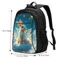 thumbnail image 5 of Daiia Cute Angel Winged Rabbit Pattern USB Charging Backpack for Men and Women, Anti-Theft Backpack,Travel Backpack,School Backpack,College Backpack,Laptop Backpack, 5 of 7