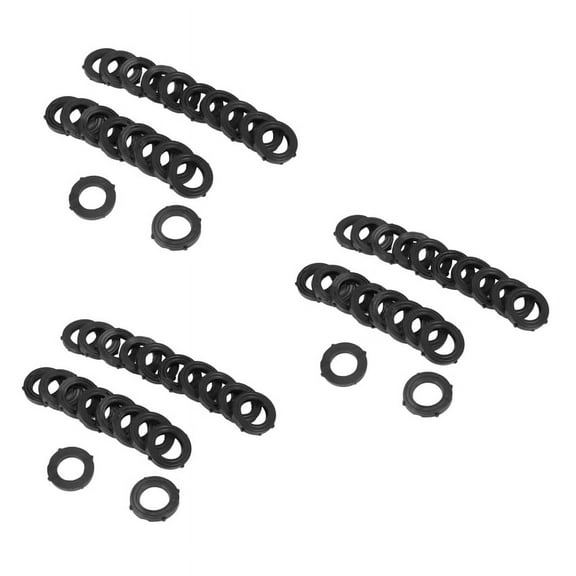 Garden Hose Washers Rubber Washers Seals,Self Locking Tabs Keep Washer Firmly Set Fittings for Garden Hose (60 Pieces)