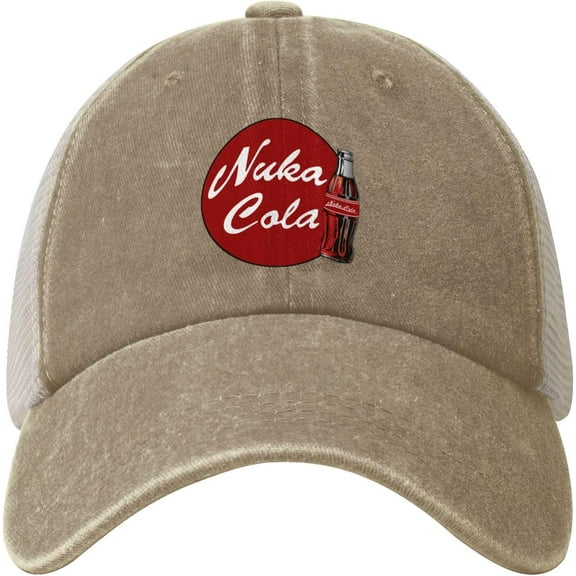 Nuka Drink Cola Baseball Cap for Men Women Adjustable Dad Hat Trucker Cap Sun Hats