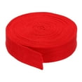 thumbnail image 1 of Cinta de algodón Uxcell, cinta de sarga, cinta de sesgo, cinta de ribete de espiga para costura, regalo rojo 1.2", 1 of 6