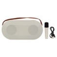 thumbnail image 2 of Microphone Speaker, Cute Appearance Ambient Light High Power Portable Speaker for Home Party, 2 of 8