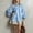 Sky Blue, variant on Morttic Women's Elastic Crew Neck Mini Dress – Puff Long Sleeve Striped Hem Loose Short Dress for Cute Daily Outfit & Vacation Red,S