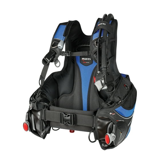 Mares Prestige SLS Dive Scuba Diving Men's BCD Buoyancy Compensator Blue
