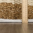 thumbnail image 3 of Hauteloom Bakir Living Room, Bedroom Area Rug - Traditional - High Pile - Gray, Blue - 7'9" x 9'6", 3 of 15