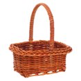 thumbnail image 5 of Zehuanyu Rattan Basket Portable Basket Mini Shopping Basket 10.50X9.50X7.00CM Brown, 5 of 8