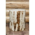 thumbnail image 2 of Montana Woodworks Handcrafted Transitional Wood Cowboy Stump in Natural, 2 of 2