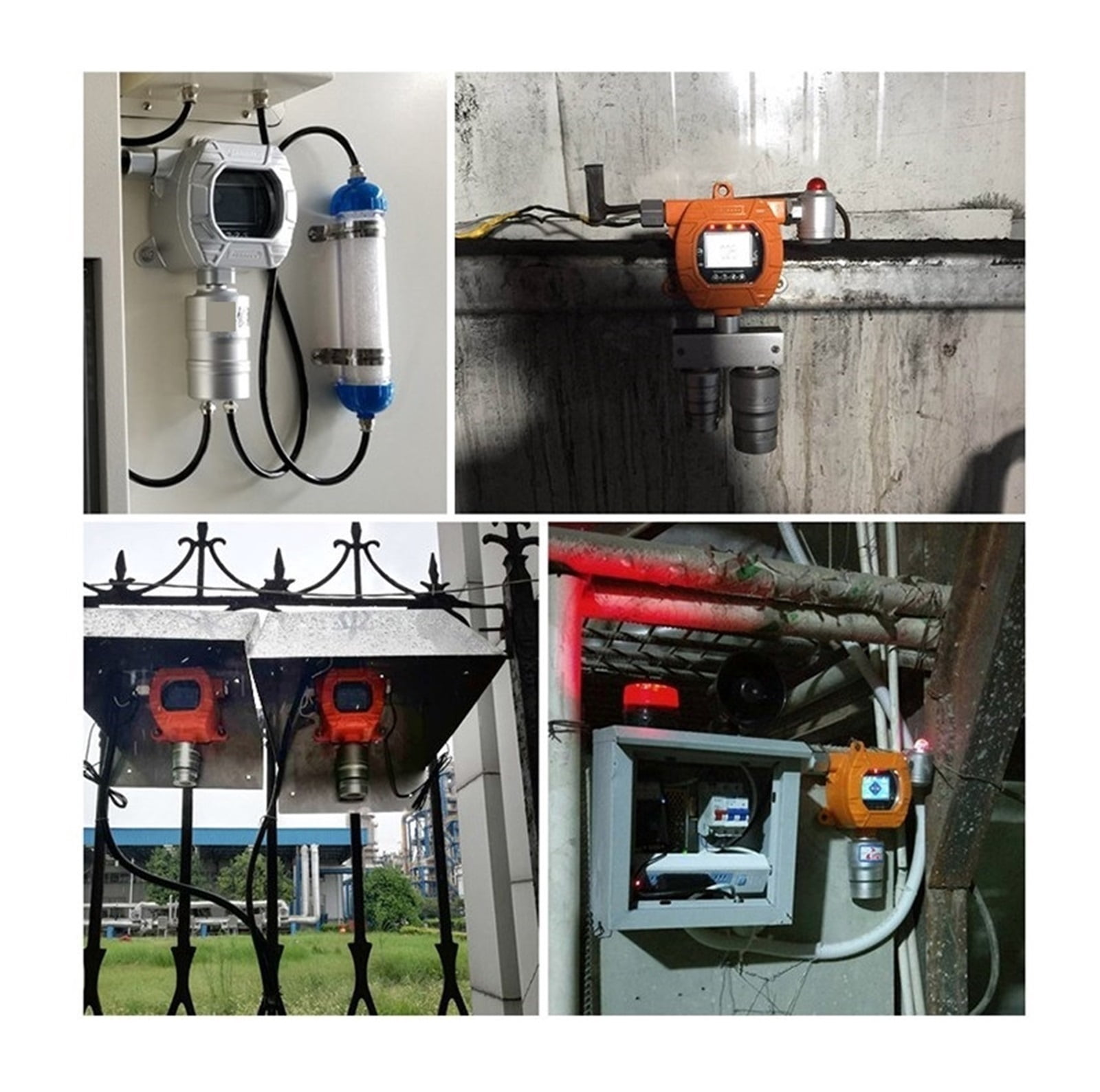 Oxygen Gas Detector,Portable Gas Concentration Detector With Hypoxia Alarm Range 0-30%Vol, Gas Leak Sniffer Detector