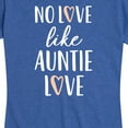 thumbnail image 3 of Instant Message - Auntie Love - Women's Short Sleeve Graphic T-Shirt, 3 of 6