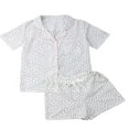 thumbnail image 1 of PENGXIANG Pyjama Femme Mignon en Coton à Manches Courtes, 1 of 4