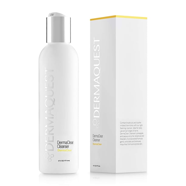 Limpiador DermaQuest DermaClear para Acné con Ácido Mandélico 180 ml