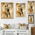 thumbnail image 4 of Designart "Nostalgic Vintage Tap Dance" Dance Floater Framed Wall Art Prints, 4 of 5