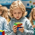 thumbnail image 6 of AuntyFey 5 Pack Magic Speed Cube Set, 2x2, 3x3, 4x4, Triangle Megaminx Stickerless Speed Cubes for Kids & Adults, 6 of 9