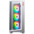 thumbnail image 2 of Gabinete Gamer XPG CRUISERST E-ATX Media Torre 3 FAN Cristal Templado USB-C ARGB Blanco blanco XPG Gabinete Gamer XPG CRUISERST E-ATX ARGB Cristal Templado Blanco CRUISERST-WHCWW, 2 of 6