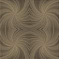 thumbnail image 1 of Ahgly Company Machine Washable Indoor Square Transitional Dark Almond Brown Area Rugs, 7' Square, 1 of 7
