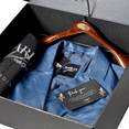 thumbnail image 5 of Genuine Lambskin Women Blue Lightweight Cropped Button Up Leather Formal Jacket, 5 of 9