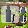 thumbnail image 6 of figatia Hanging Lounge Chair Replacement Fabric Yard Patio for Curved Chaise Hammock Without Side Pouch, 6 of 8
