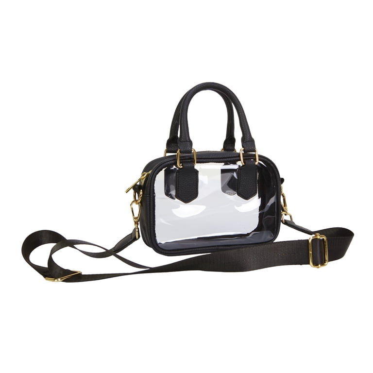 Hello Hobby Clear Handbag with Black Accents photo 6
