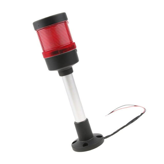 DC 220V Industrial Warning Light Round Alarm For Factory Manufacturing Line Workshop Emergency Occasions