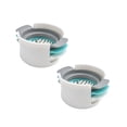thumbnail image 1 of Oleegame 2PC Potato Fry Cutter Egg Slicer Fruit Slicer And Cutter| Egg Strawberry Slicer| Stainless Wire Egg Slicer| Fruit Slicer Tool Easy To Use And Clean Kitchen Tool For Egg Fruit Blue, 1 of 8