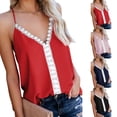 thumbnail image 3 of Camiseta sin mangas con tirantes finos para mujer Ormromra S M L XL XXL, 3 of 6