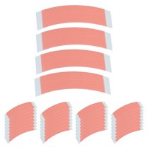 36Pcs Double Sided Hair Tape Invisible for Hair Pieces Transparent Tape Red