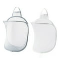 SPRING PARK Hanging Mesh Laundry Bag, Space Saving Corner Small Laundry