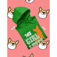 thumbnail image 3 of This Girl Loves Her Welsh Corgi. Hoodie Women -Image by Shutterstock, Female 5X-Large, 3 of 4