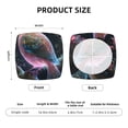 thumbnail image 5 of Honeii Bird 3 Print Square Cushion Cover with Elastic Band & Ties,Sofa Cushion Covers,Furniture Protector for Living Room,Washable Sofa Seat Slipcover-Two Pieces, 5 of 7
