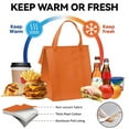 thumbnail image 5 of Luoshdecor Insulated Shopping Bags For Groceries ,Reusable Cooler Bags with Zipper for Hot or Cold Food, 5 of 6