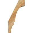 thumbnail image 3 of 6"W x 8"D x 16"H Balboa Rough Sawn Knee Brace, Western Red Cedar, 3 of 4