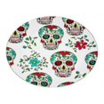 thumbnail image 1 of Kit 2 Platos Calaveras Halloween Calacas 33 Cm Extendidos, 1 of 4