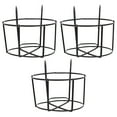 thumbnail image 2 of Miangastore 3pcs Balcony Plant Pot Holder Hanging Planter Pot Parapet Iron Fence Flower Pot, 2 of 8