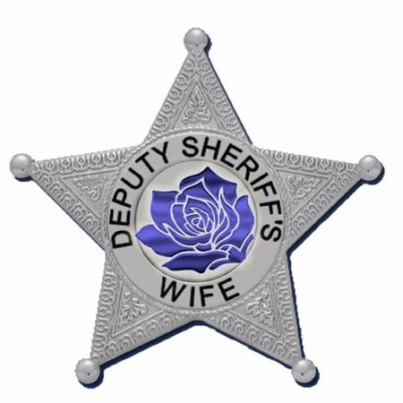 Deputy Sheriff Wife Reflective Decal photo